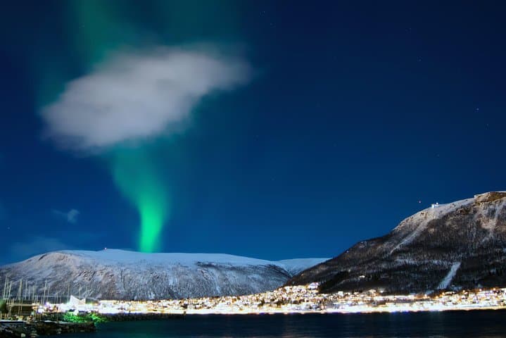 Northern Lights Cable Car in Tromsø — Fjellheisen Night Tour photo 4