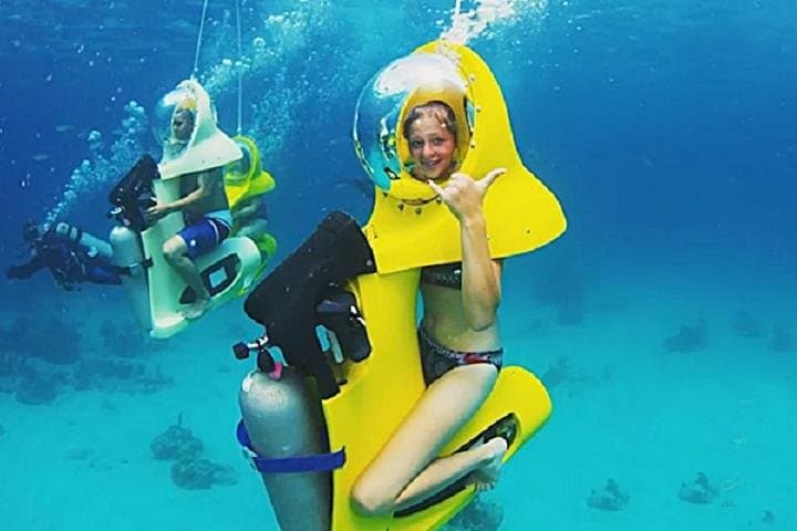 Punta Cana Scuba Doo Underwater Scooter: Half-Day Glass-Bottom Boat & Helmet Dive photo 3