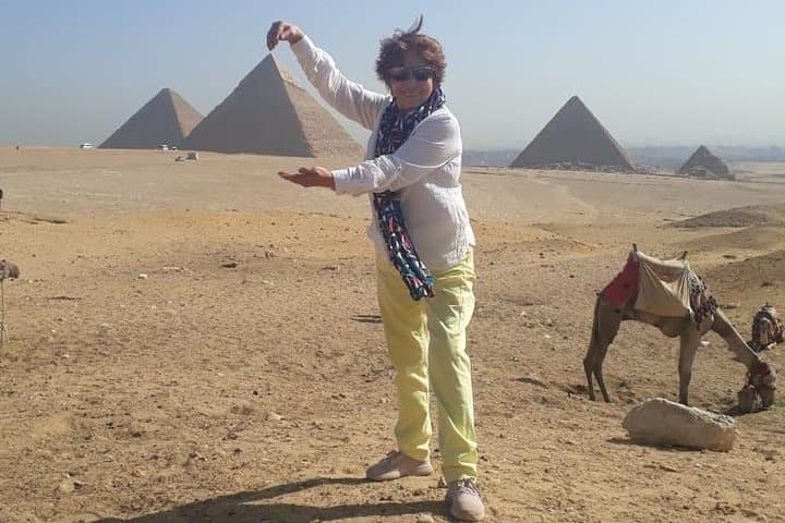Private Guided Day Tour: Giza Pyramids, Egyptian Museum & Nile Felucca photo 2