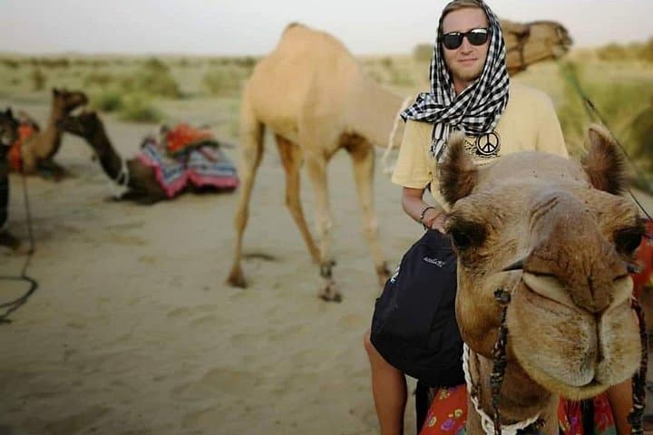 Overnight Camel Safari from Jaisalmer: Dune Sunset, Khuldhara Ruins & Starry Camp photo 1