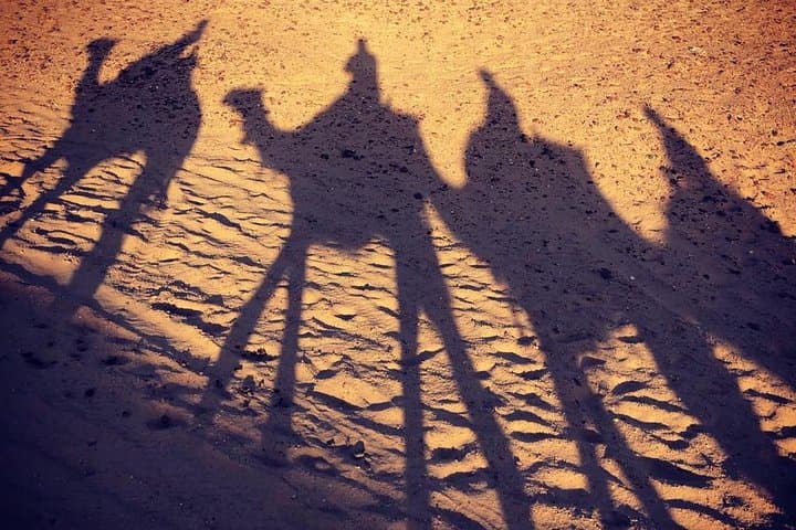 Sunset Camel Ride at Giza Pyramids: Evening Tour from Cairo photo 2