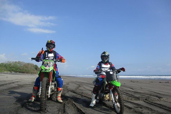 Beginner Dirt Bike Ride on Bali's Sandy Beaches — Learn to Ride
