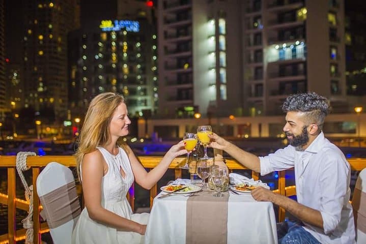 Dubai Creek Dhow Dinner Cruise: Evening Buffet & City Lights