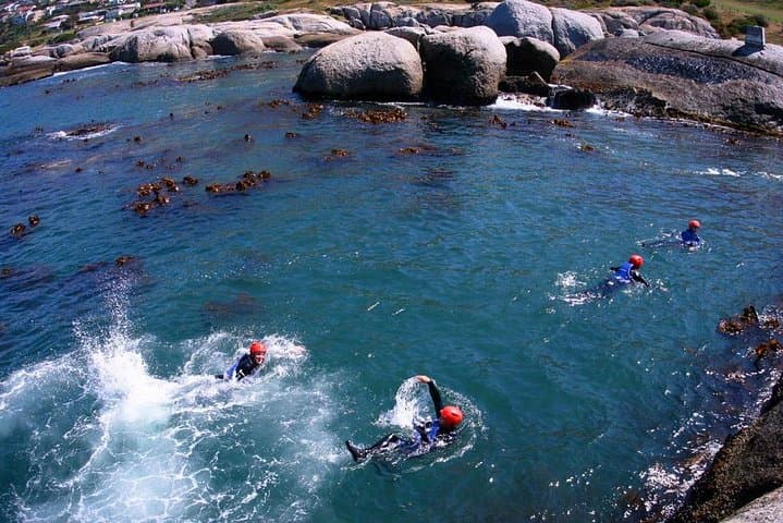 Coasteering in Simons Town: Boulders Beach Ocean Adventure photo 2