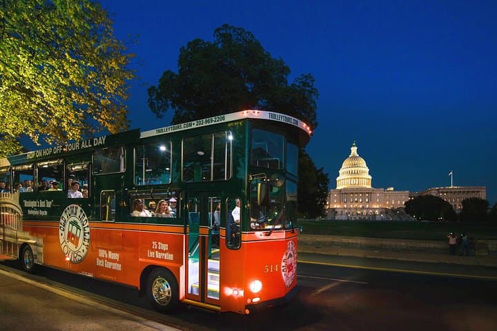 Washington DC Monuments by Moonlight Night Trolley Tour photo 2