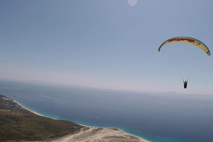 Tandem Paragliding Over Llogara Pass — 45-Minute Coastal Flight in Albania