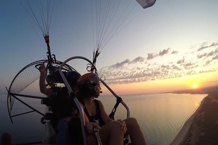 Sunrise Paratrike Flight Over Praia da Falésia — Vilamoura Coastal Paragliding photo 3