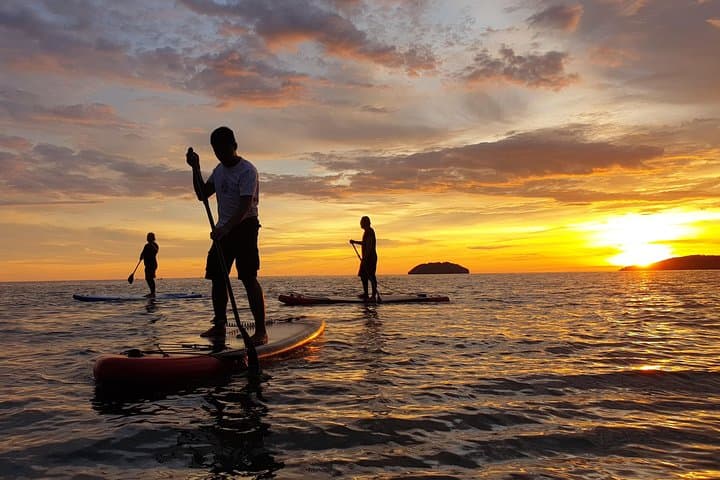 Sunset Stand Up Paddle Boarding at Tanjung Aru Beach, Kota Kinabalu photo 3