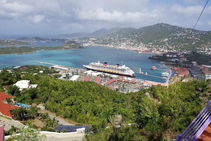 St. Thomas Half-Day Private Tour: Magen's Bay, Mountain Top & Skyline Drive