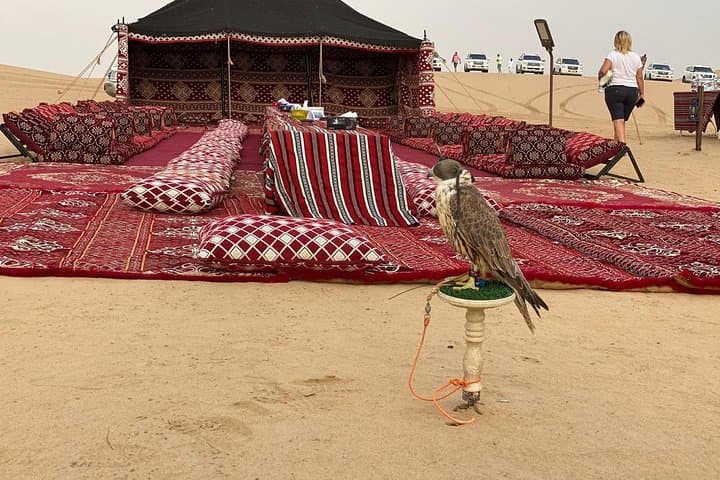 Private Dubai Desert Safari: 4WD Red Dunes, Camel Ride & Private BBQ Experience