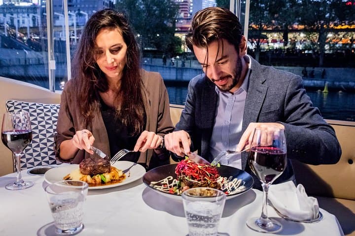 Private Romantic Melbourne Dinner Cruise on the Yarra River