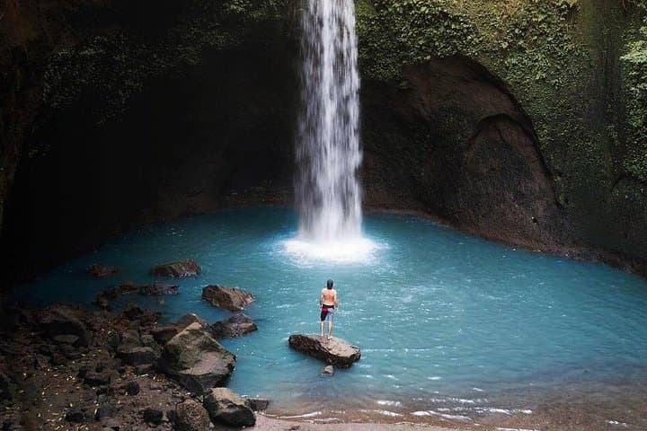 Ubud Waterfall Circuit Day Tour: Kanto Lampo, Goa Rang Reng, Tibumana & Secret Waterfall