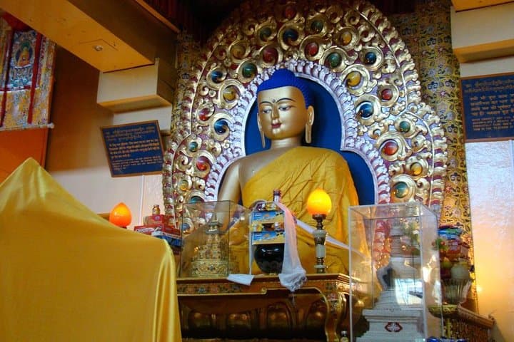 Dharamshala and McLeodganj 4-Day Train Weekend from Delhi — Dalai Lama, Waterfalls & Tea Gardens
