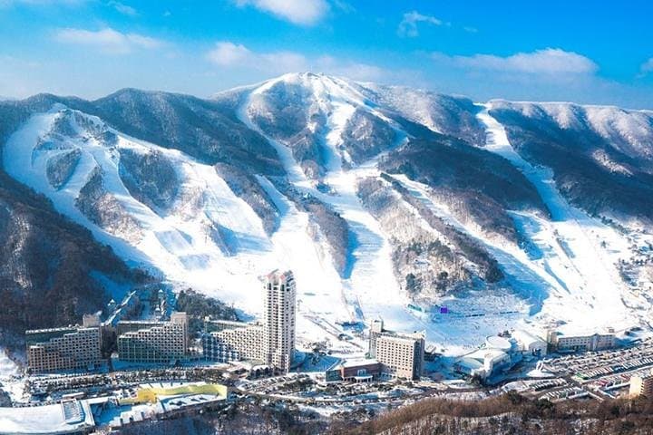 2-Day Phoenix Pyeongchang: Trout Ice-Fishing Festival & Snow Park Stay