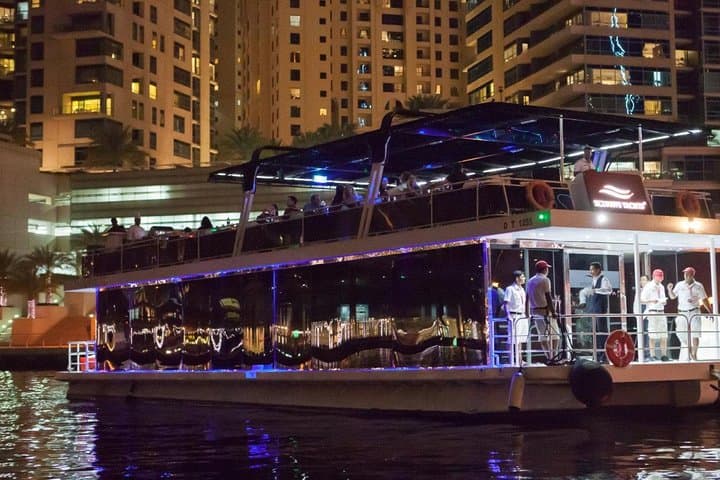 Dubai Marina Glass Dinner Cruise: 90-Min Night Cruise with 5★ Buffet photo 3