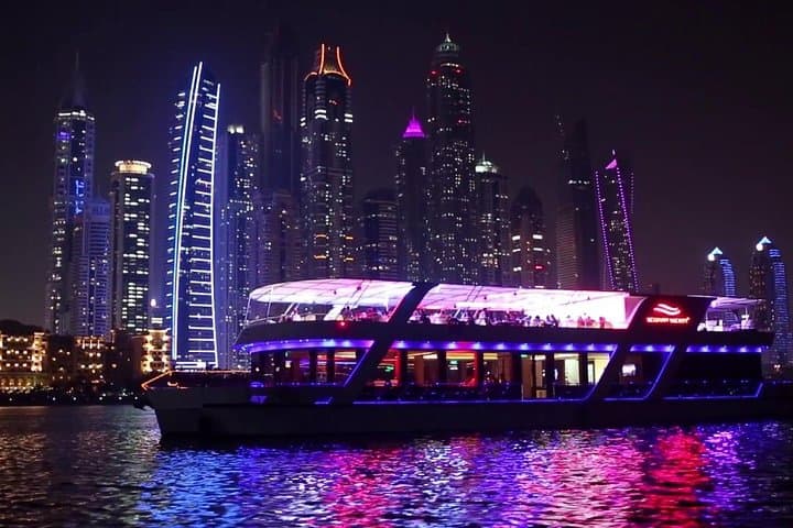 Dubai Marina Glass Dinner Cruise: 90-Min Night Cruise with 5★ Buffet photo 5