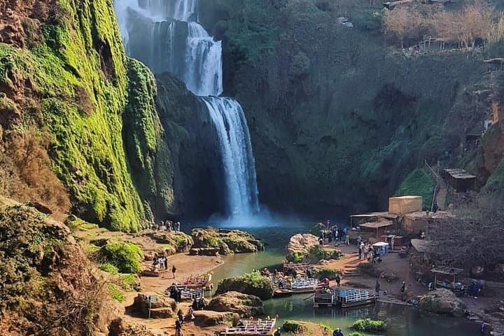 Marrakech to Ouzoud Waterfalls Day Trip — Guided Hike & Boat Ride photo 2