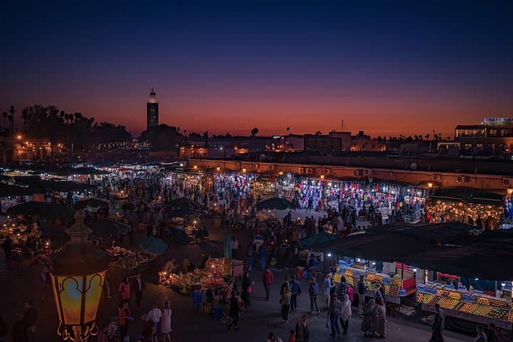 Full-Day Marrakech Excursion from Agadir: Koutoubia, Medina Markets & Mint Tea