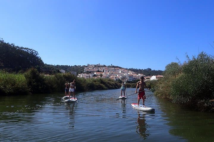 Glide the Odeceixe: Stand-Up Paddle River Tour on Portugal's Borderlands