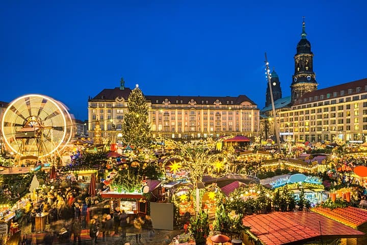 Dresden Christmas Market and Bastei Day Tour from Prague — Striezelmarkt & Bastei Bridge