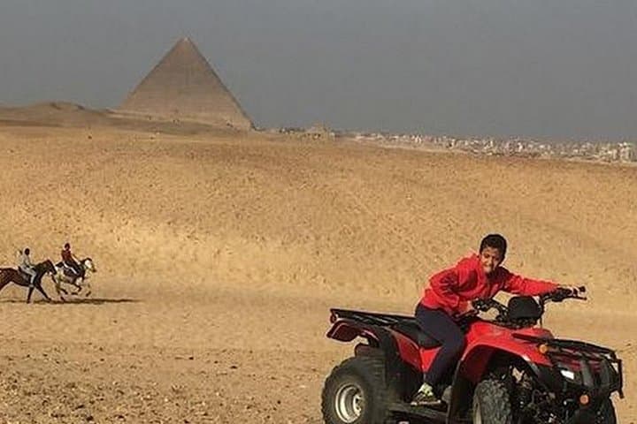 Giza Pyramids & Desert Quad Bike: Half-Day Adventure from Cairo photo 4