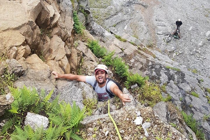 Climb & Fly Madikeri: 100‑ft Rock Climb and 600‑ft Zipline Over Coorg Hills
