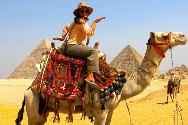 Sunrise & Sunset Camel Ride Around the Giza Pyramids: A Desert Hour with a View