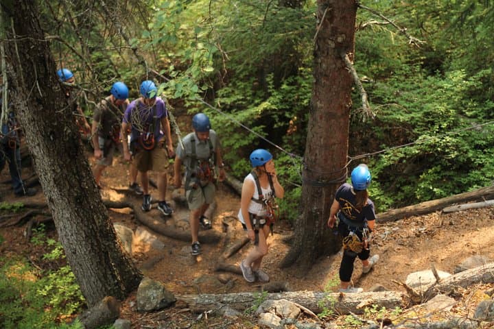 Skagway Zipline & Adventure Park: Klondike Highway Ropes Course Experience photo 3