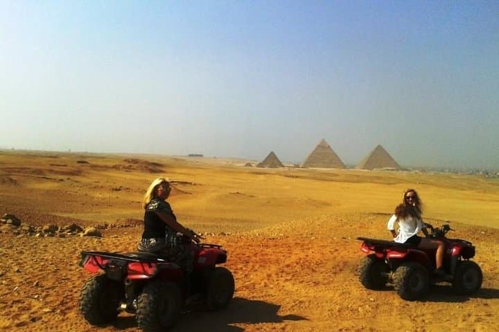 Quad-Bike Desert Safari Around the Pyramids of Giza photo 1