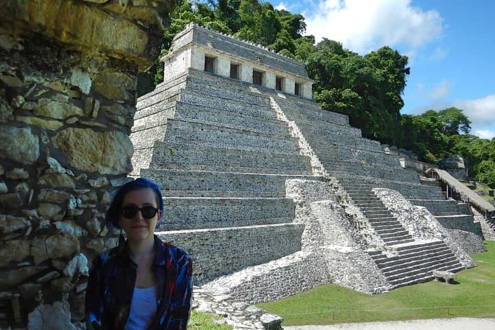 Palenque & Roberto Barrios Waterfalls: Day Tour to Maya Ruins and Emerald Cascades photo 5