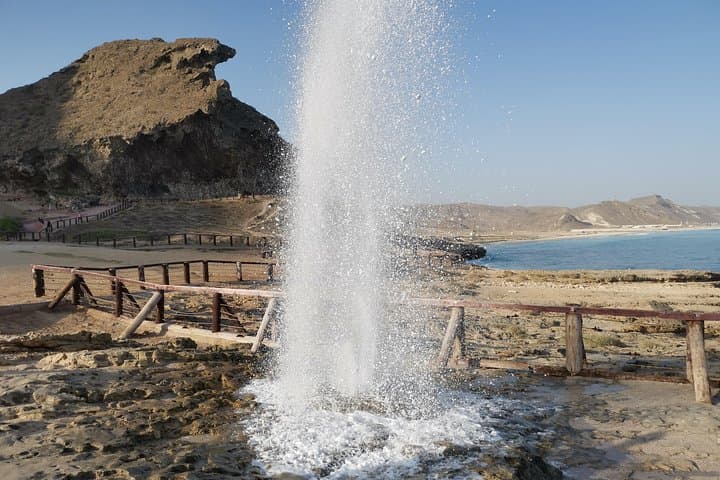 Salalah City & West Coast Combo: Mughsail Beach, Marneef Blowholes & Jarzeez Spring