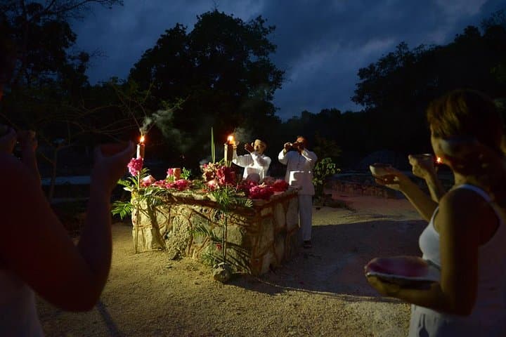 Night Mayan Temazcal Ceremony & Cenote Swim near Cancún photo 4