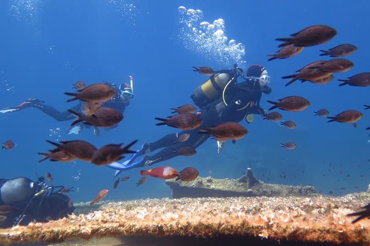 Introductory Scuba in Amorgos: SSI Try-Dive from Aegiali Beach