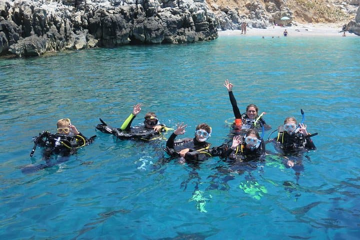 Introductory Scuba in Amorgos: SSI Try-Dive from Aegiali Beach photo 2