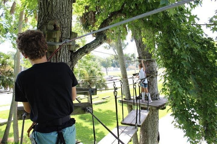 Zipline Adventure at Tuscawilla Park — Daytona Beach Tree-Top Courses and Long Zips photo 1