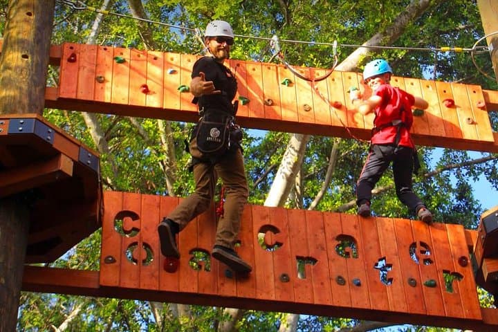 Conquer Coral Crater’s Aerial Challenge Course on Oahu