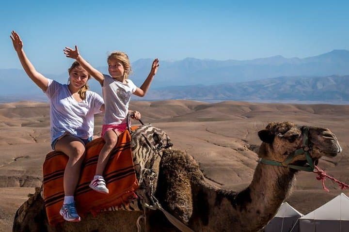 Sunset Camel Ride in Agafay Desert from Marrakech: 1‑Hour Camel Trek & Mint Tea
