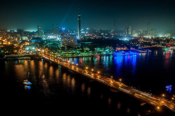 Cairo Night Tour: El Azhar Park, Nile Felucca & Khan el-Khalili Evening Walk with Dinner photo 1