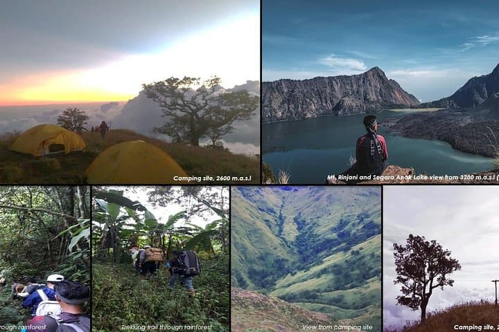 Rinjani Trekking via Aik Berik — 2D1N Camp on Puncak Kondo's Ridge
