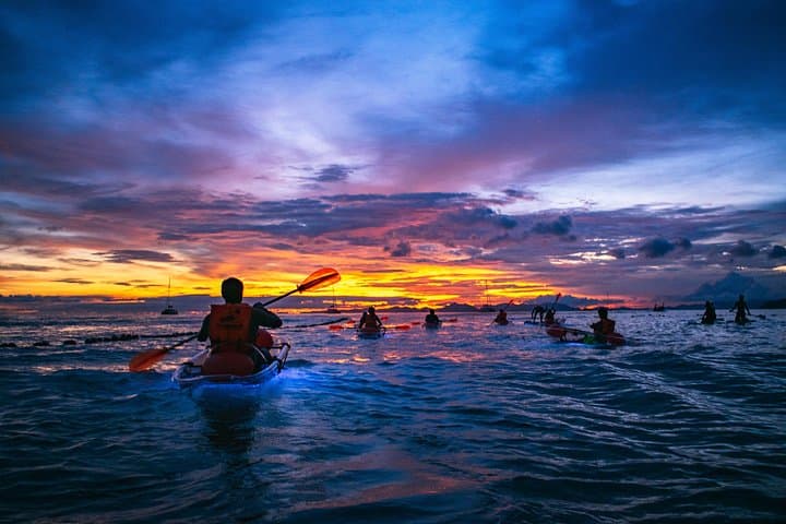 Night Clear Kayak Tour at Railay Beach: Bioluminescent Paddle in Krabi photo 4