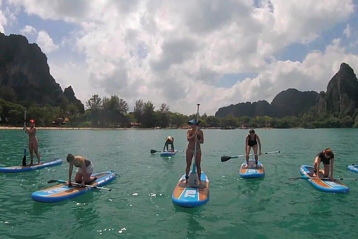 Krabi Stand Up Paddleboard Lesson: Morning SUP Class and Coastal Play photo 6