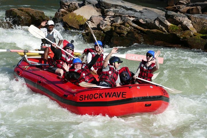 Zambezi Whitewater Rafting and Open-Bar Sunset Cruise Below Victoria Falls photo 2