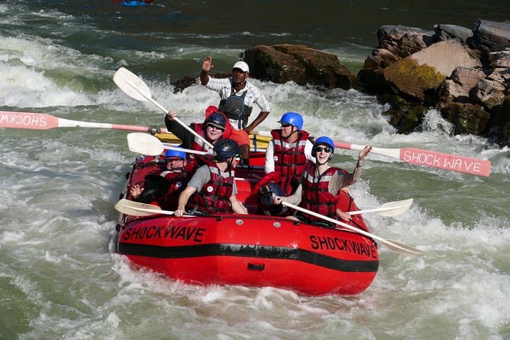 Zambezi Whitewater Rafting and Open-Bar Sunset Cruise Below Victoria Falls photo 3