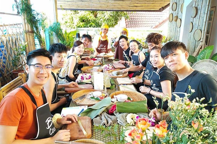 Krabi Home-Style Thai Cooking Class: Market Tour, Fruit Carving & Coconut Oil photo 4