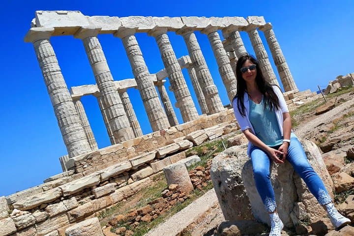 Sunset at Cape Sounion: Private Poseidon Temple Tour from Athens with Swim
