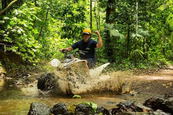 Jaco ATV, Zipline & 180-Foot Waterfall Rappel Combo — 5-Hour Adventure