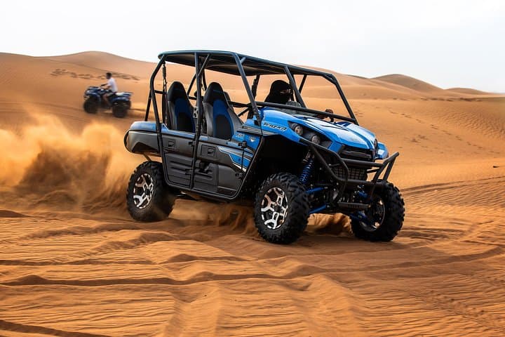 Evening Desert Buggy Ride, Sandboarding & BBQ Camp Near Dubai