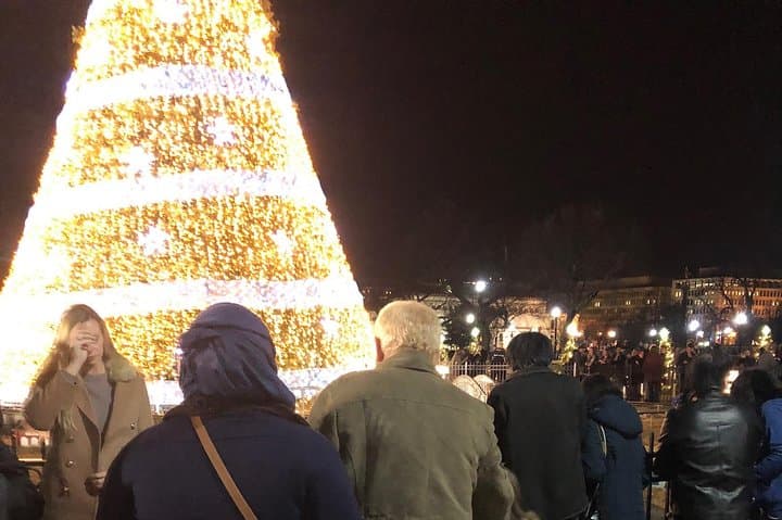Festival of Lights Night Tour — Washington DC Holiday Pedicab Experience photo 3
