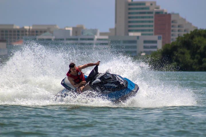 High-Speed Jet Ski Rentals in Cancun Nichupte Lagoon — 30-Minute Shared Ride photo 2