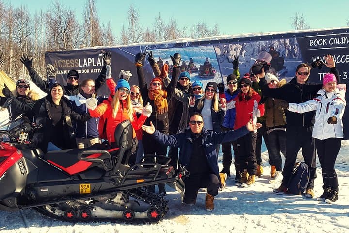 Arctic Ice Karting and Snowmobile Safari in Rovaniemi — Drive Frozen Tracks and Lakes photo 3